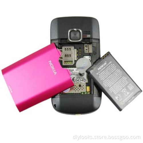 Refurbished Original Nokia C3, Magenta